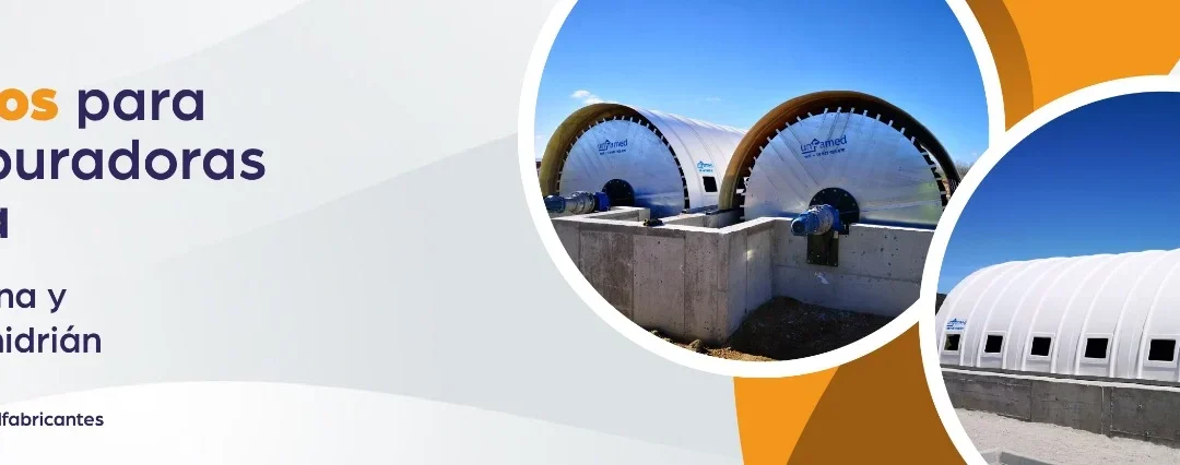 Unfamed ha completado la instalación de los biodiscos de las depuradoras de Muñana y Sanchidrián, en Ávila.