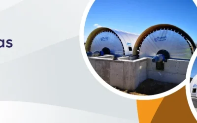 Unfamed ha completado la instalación de los biodiscos de las depuradoras de Muñana y Sanchidrián, en Ávila.