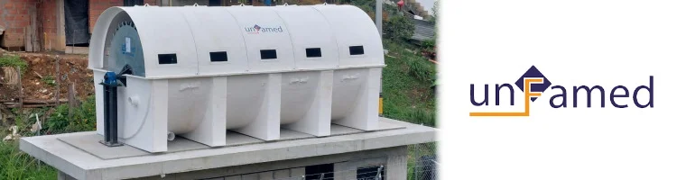 Unfamed ha instalado un nuevo biodisco en la vereda de Galicia Poblado, Colombia